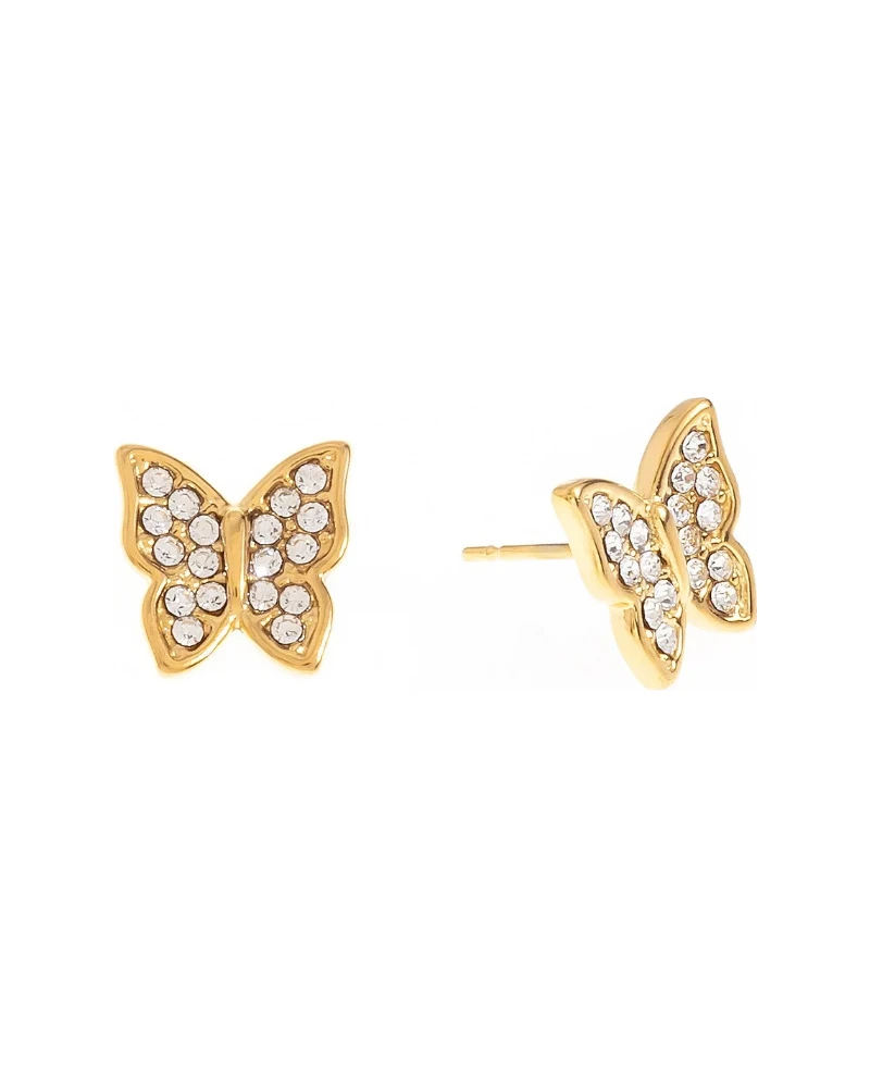 Aretes Mariposa Dorado