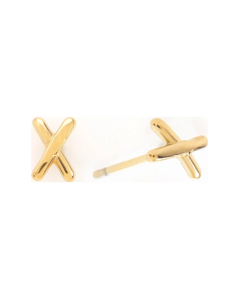 Aretes Equis Dorado