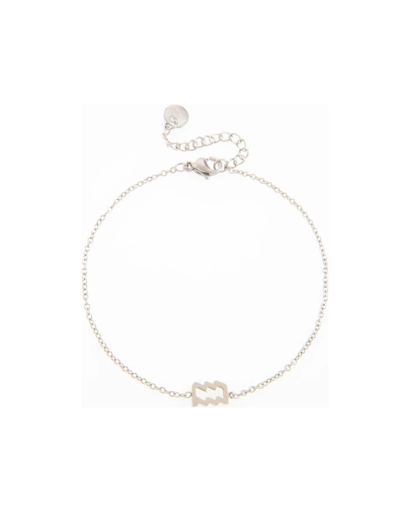 Pulsera Acuario Oro Grueso 14K
