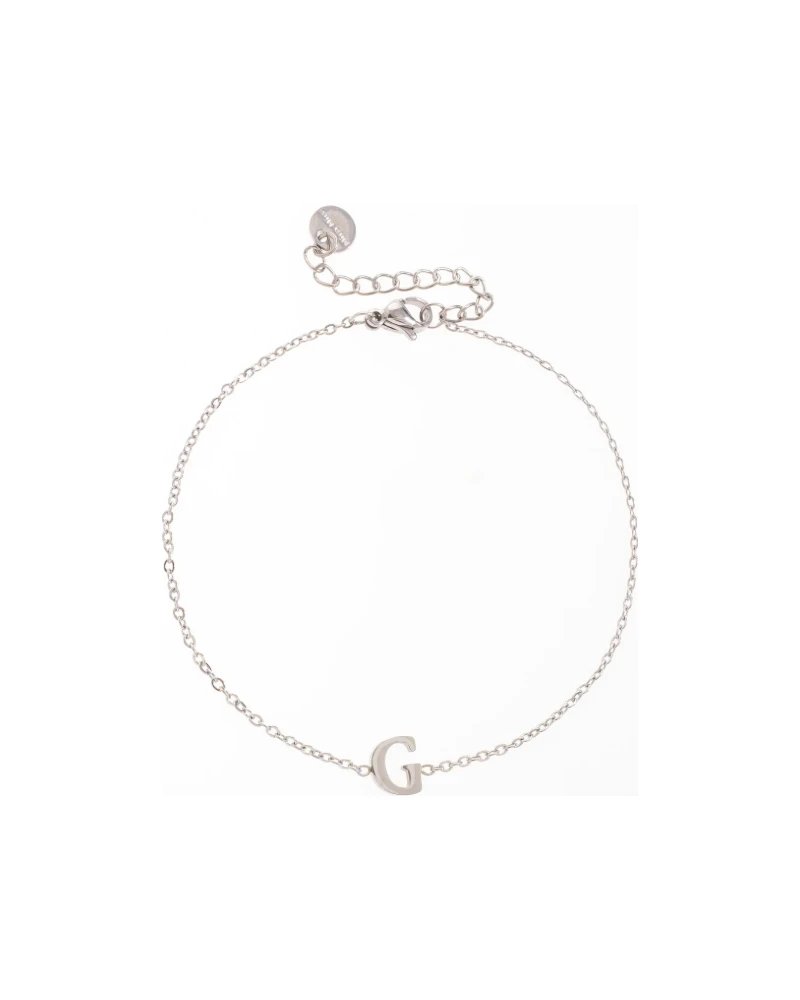 Pulsera Letra Plata