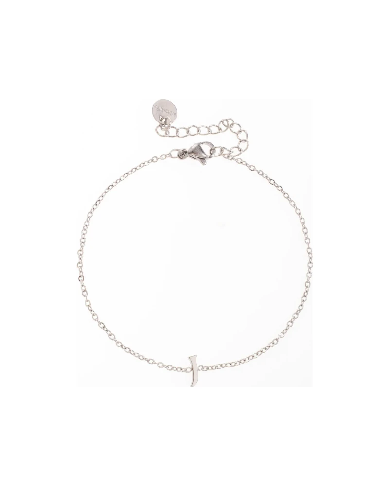 Pulsera con la letra J Oro Grueso 14K