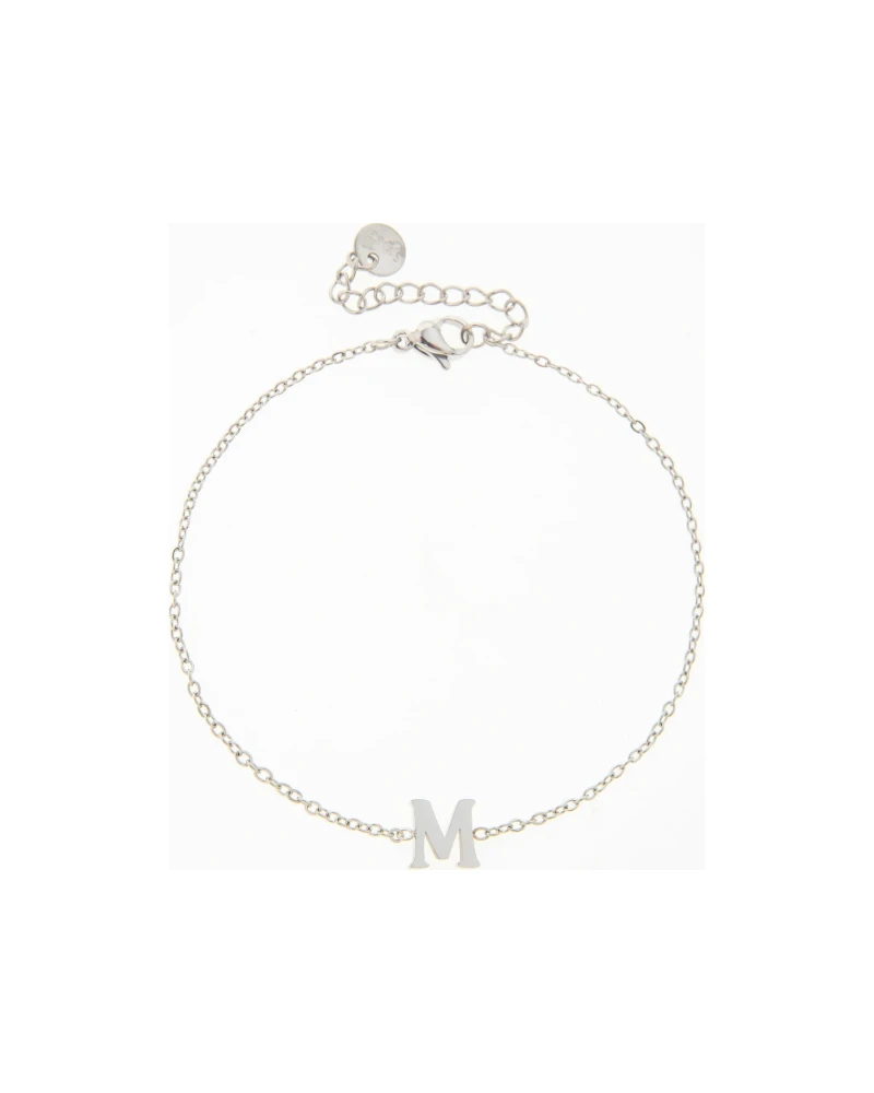 Pulsera Inicial Plata
