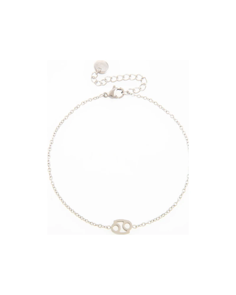 Pulsera con motivos del cáncer Oro Grueso 14K