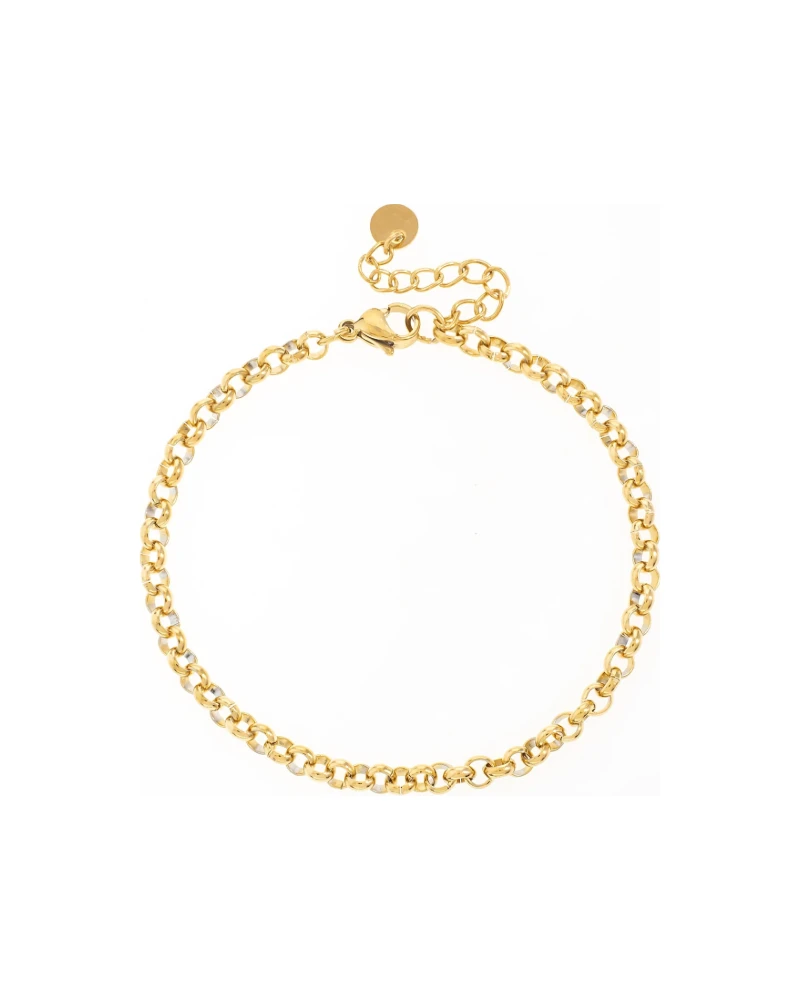Pulsera Esferas Pequeñas Dorado