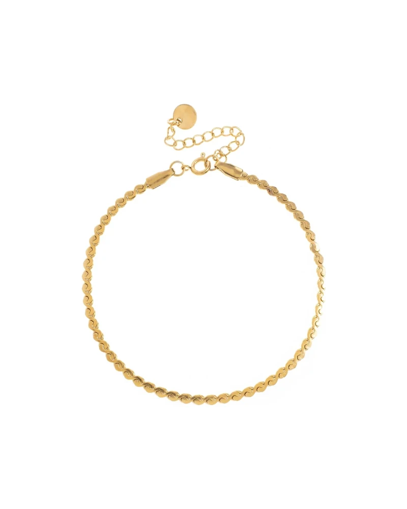 Pulsera Charm Dorado