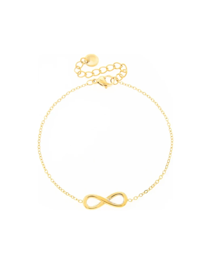 Pulsera Infinito Dorado
