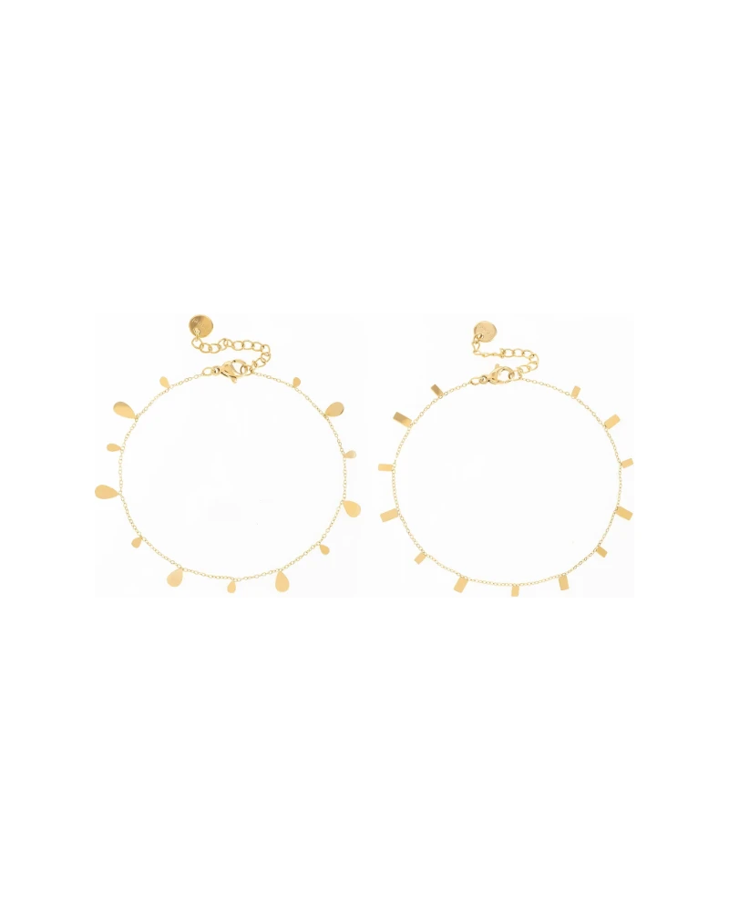 Pulsera de Perlas Fina Dorado