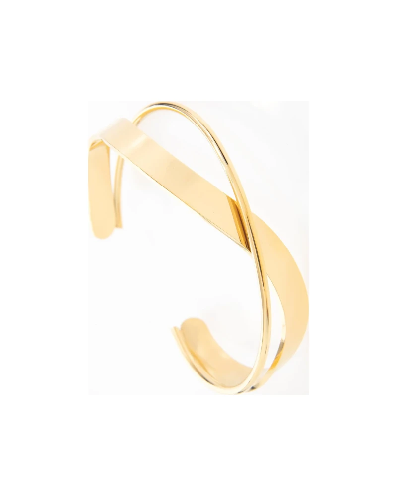 Brazalete Torcido Dorado