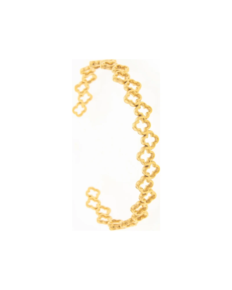 Brazalete Eslabones Dorado