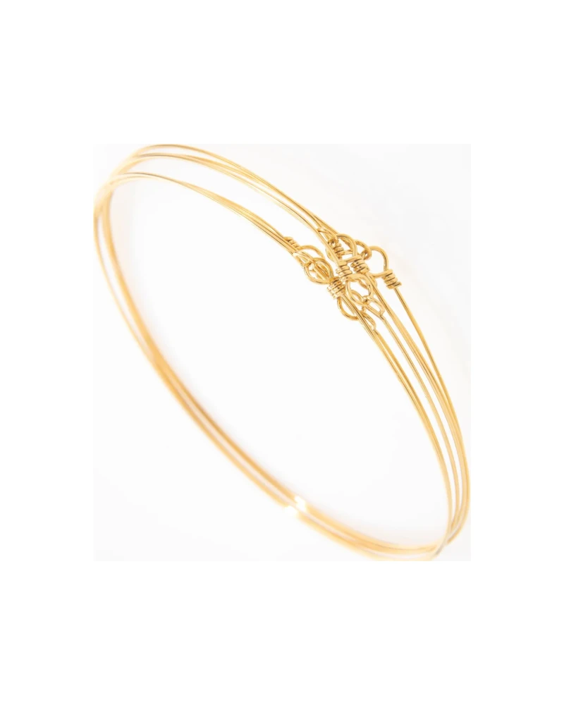Brazalete Rigido Dorado
