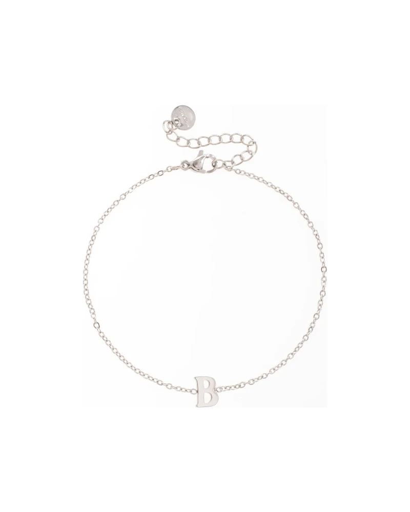 Pulsera Dije Redondo Plata