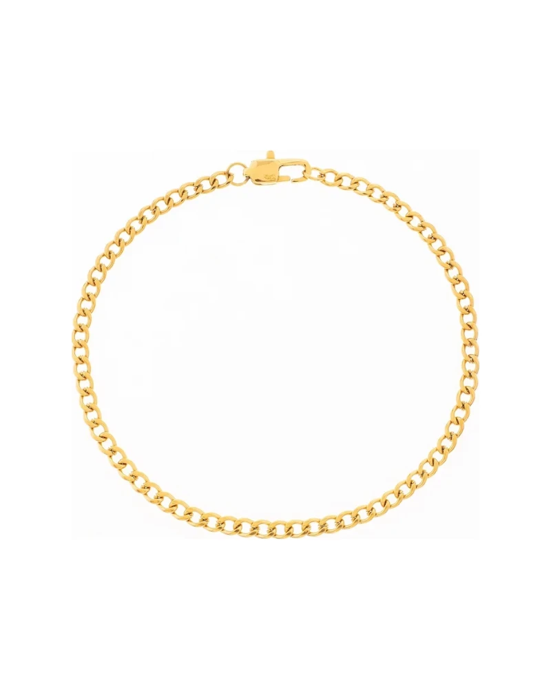 Pulsera Cuentas Finas Dorado