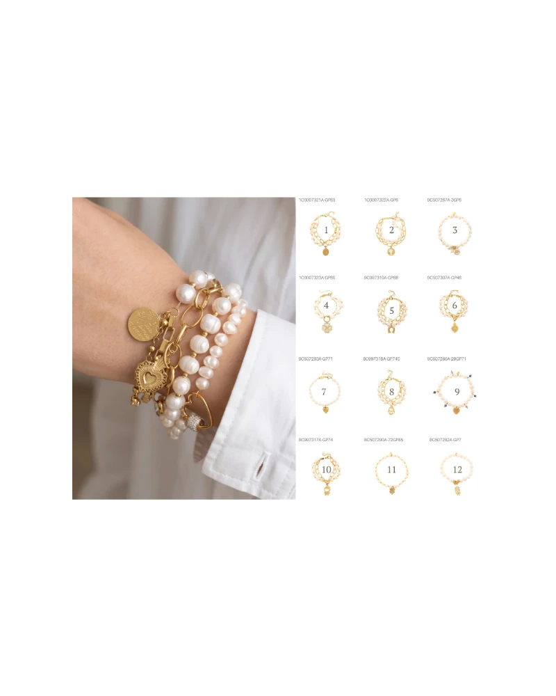 Pulsera Perla Aura