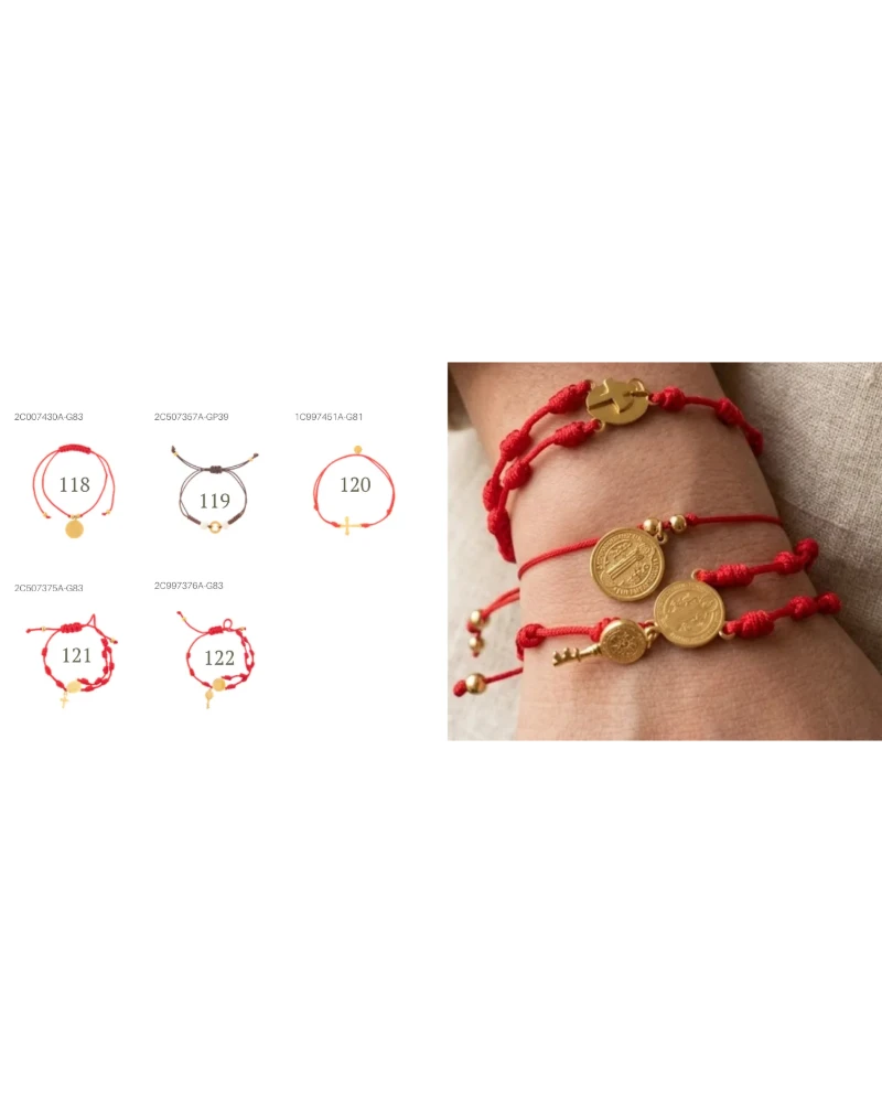 Pulsera Hilo Rojo Fortuna